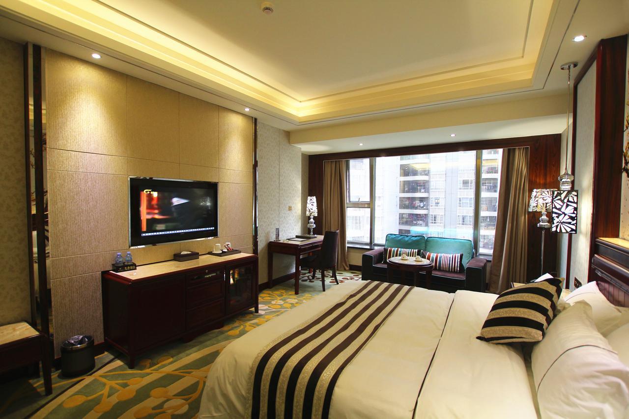 Jin Long Wan Hao Hotel Wuzhou Exterior foto