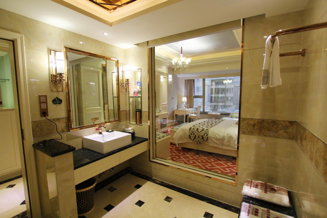 Jin Long Wan Hao Hotel Wuzhou Exterior foto